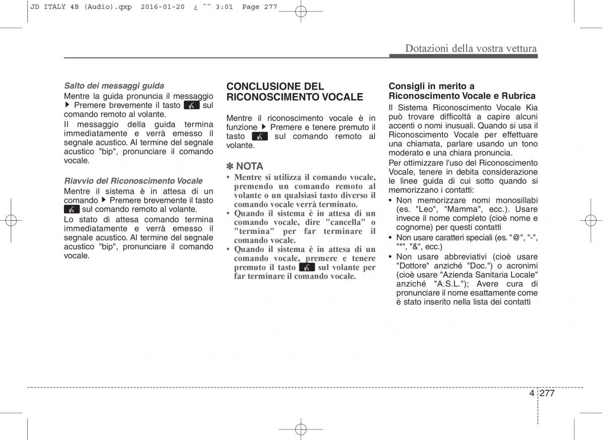 KIA Ceed II 2 manuale del proprietario / page 362