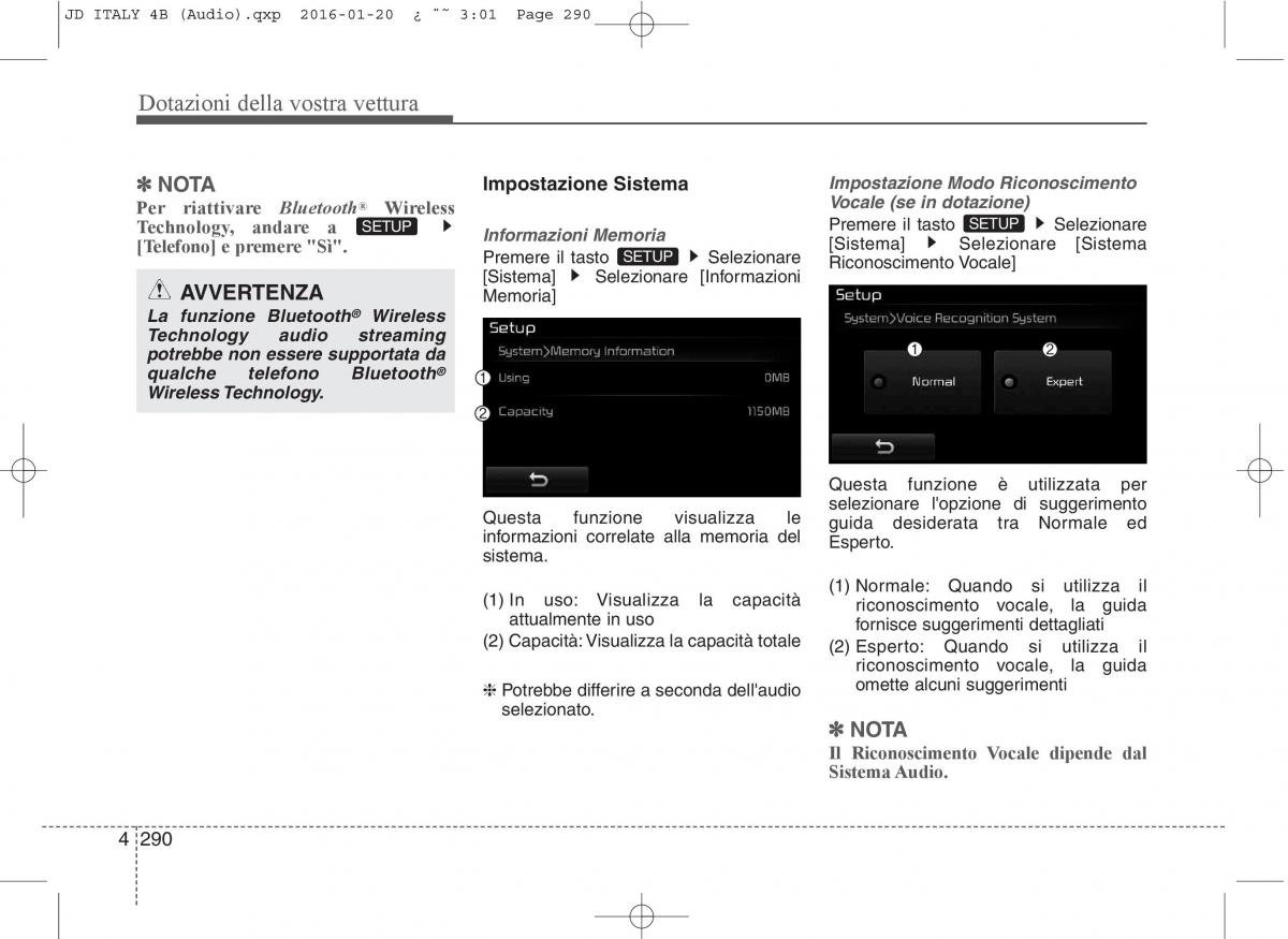 KIA Ceed II 2 manuale del proprietario / page 375