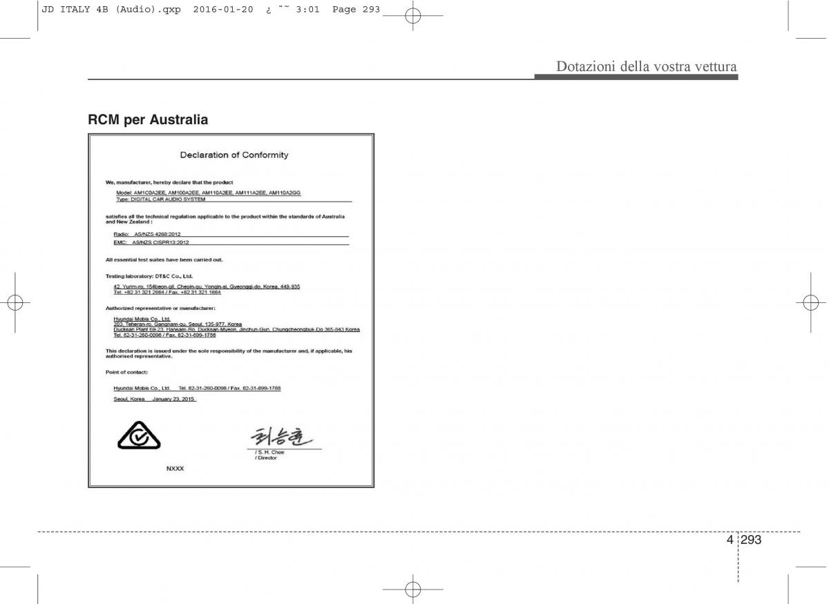 KIA Ceed II 2 manuale del proprietario / page 378