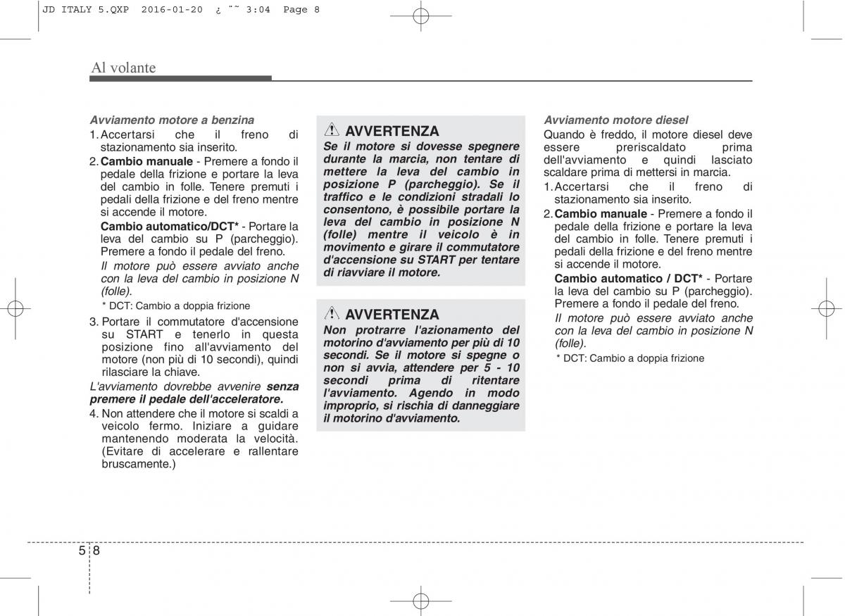 KIA Ceed II 2 manuale del proprietario / page 387