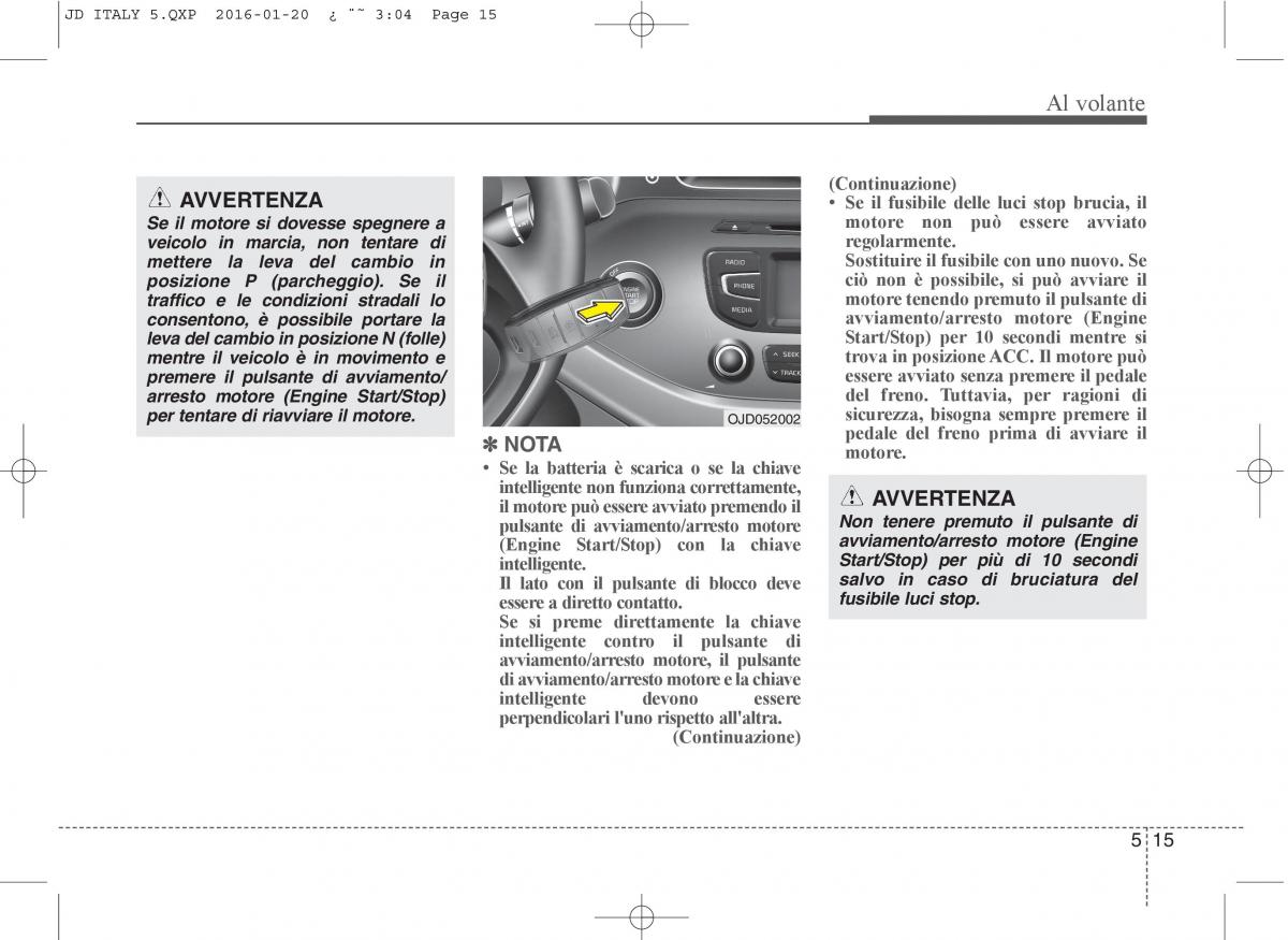 KIA Ceed II 2 manuale del proprietario / page 394