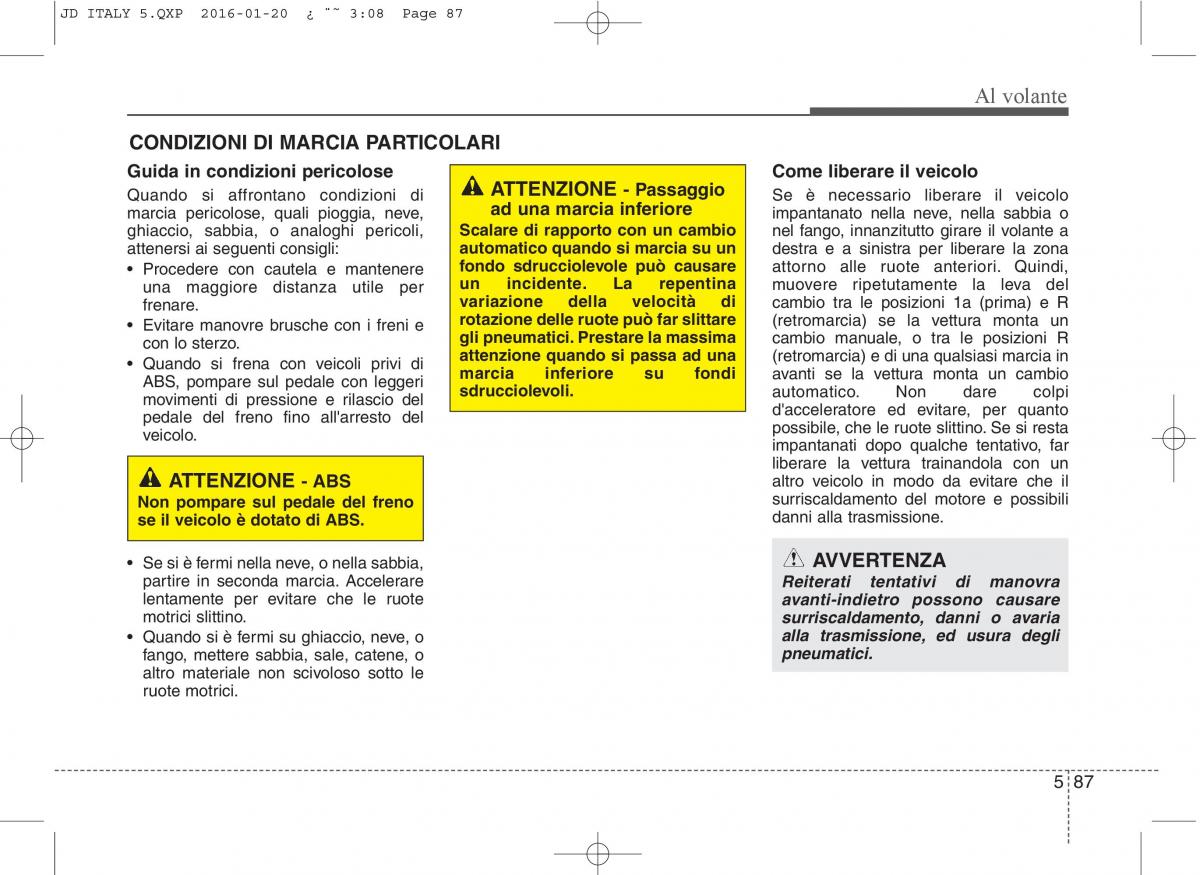 KIA Ceed II 2 manuale del proprietario / page 466