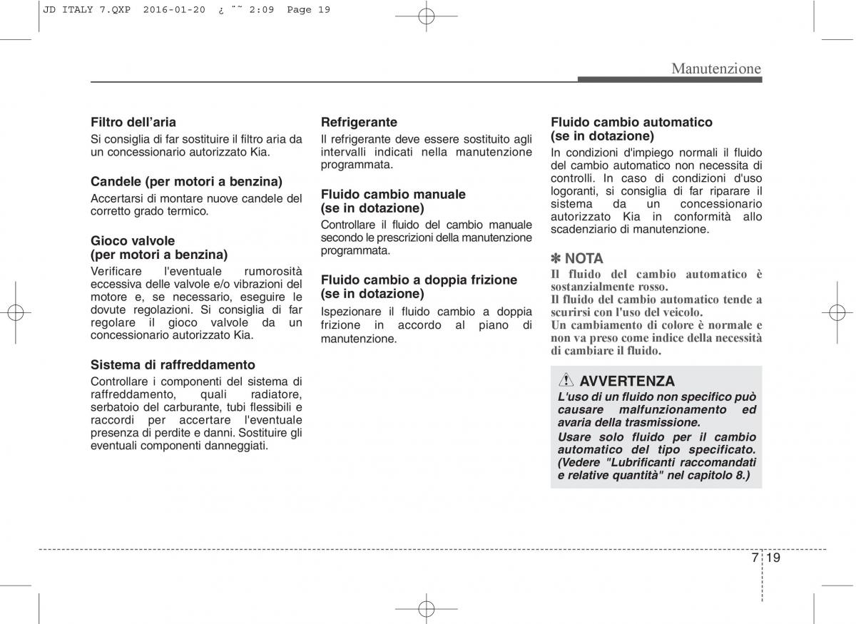 KIA Ceed II 2 manuale del proprietario / page 536