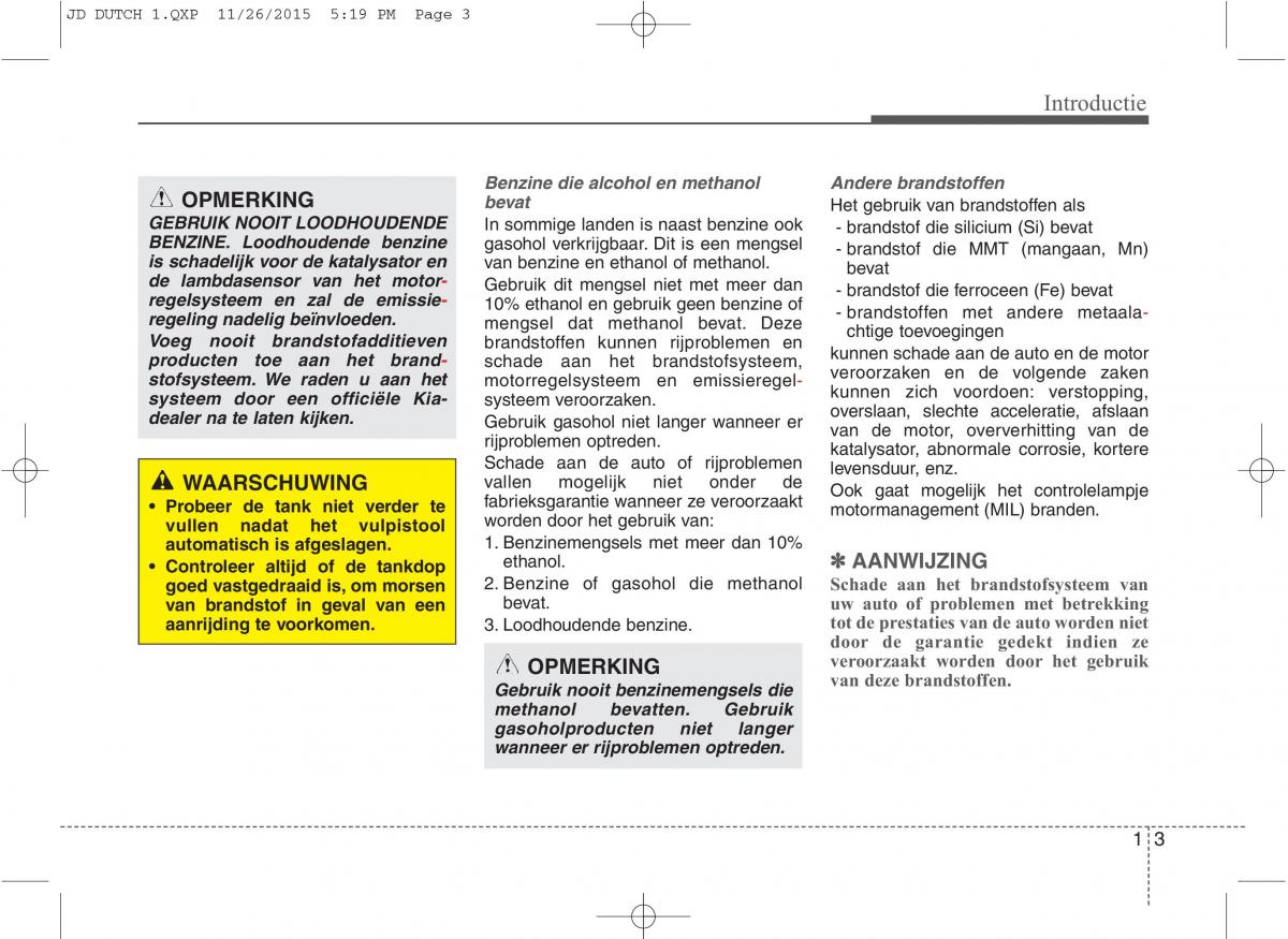 KIA Ceed II 2 handleiding / page 6