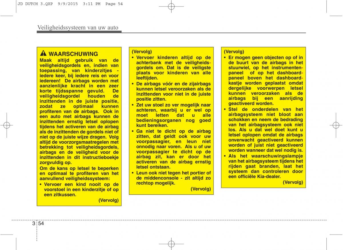 KIA Ceed II 2 handleiding / page 71