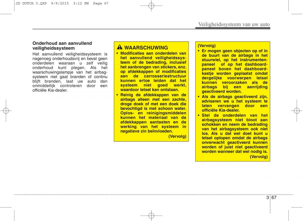 KIA Ceed II 2 handleiding / page 84