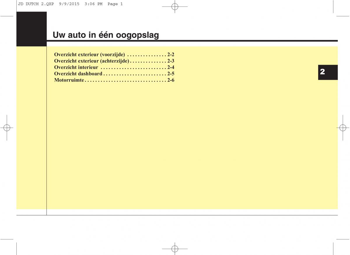 KIA Ceed II 2 handleiding / page 9