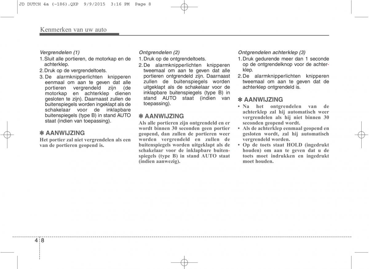 KIA Ceed II 2 handleiding / page 95