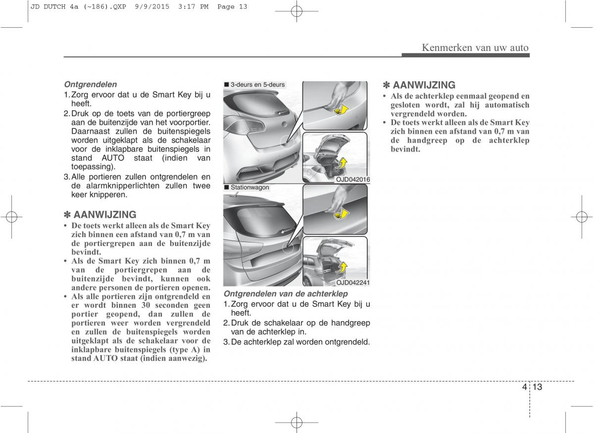 KIA Ceed II 2 handleiding / page 100