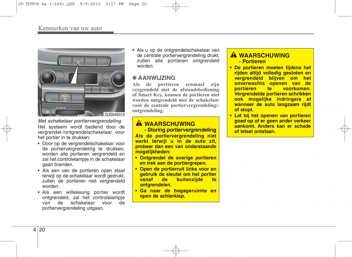 KIA Ceed II 2 handleiding / page 107