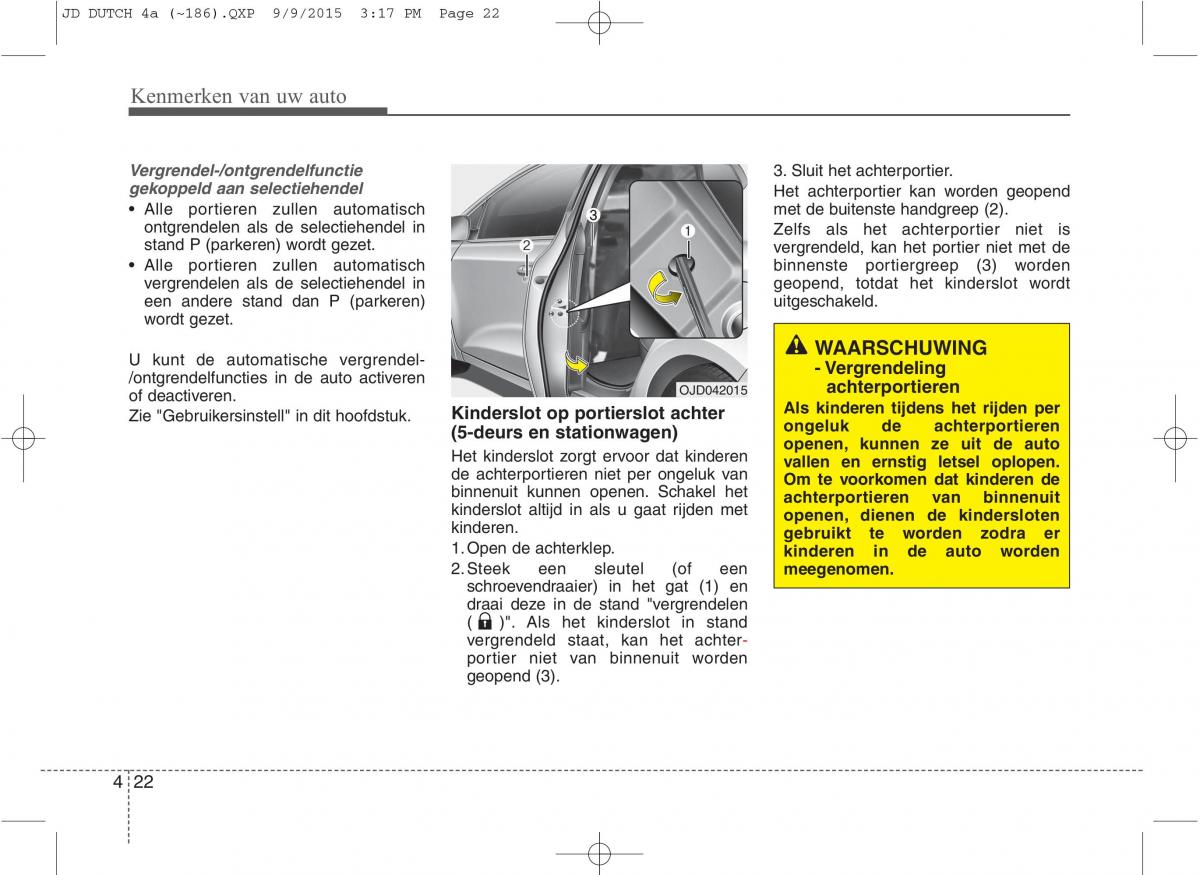 KIA Ceed II 2 handleiding / page 109