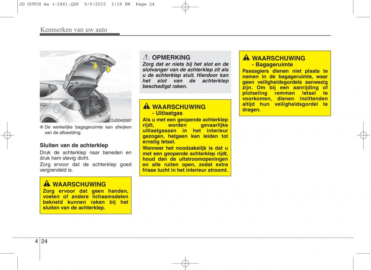 KIA Ceed II 2 handleiding / page 111