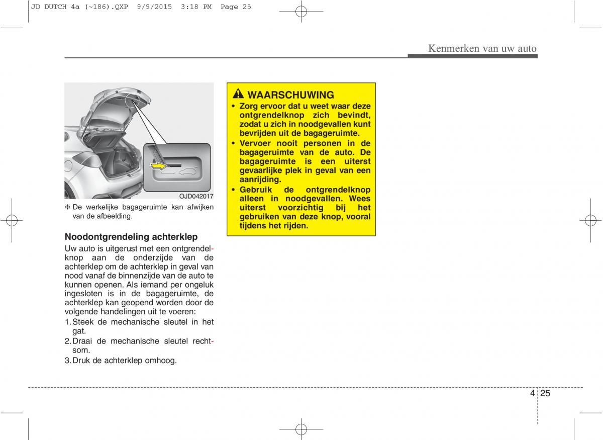 KIA Ceed II 2 handleiding / page 112