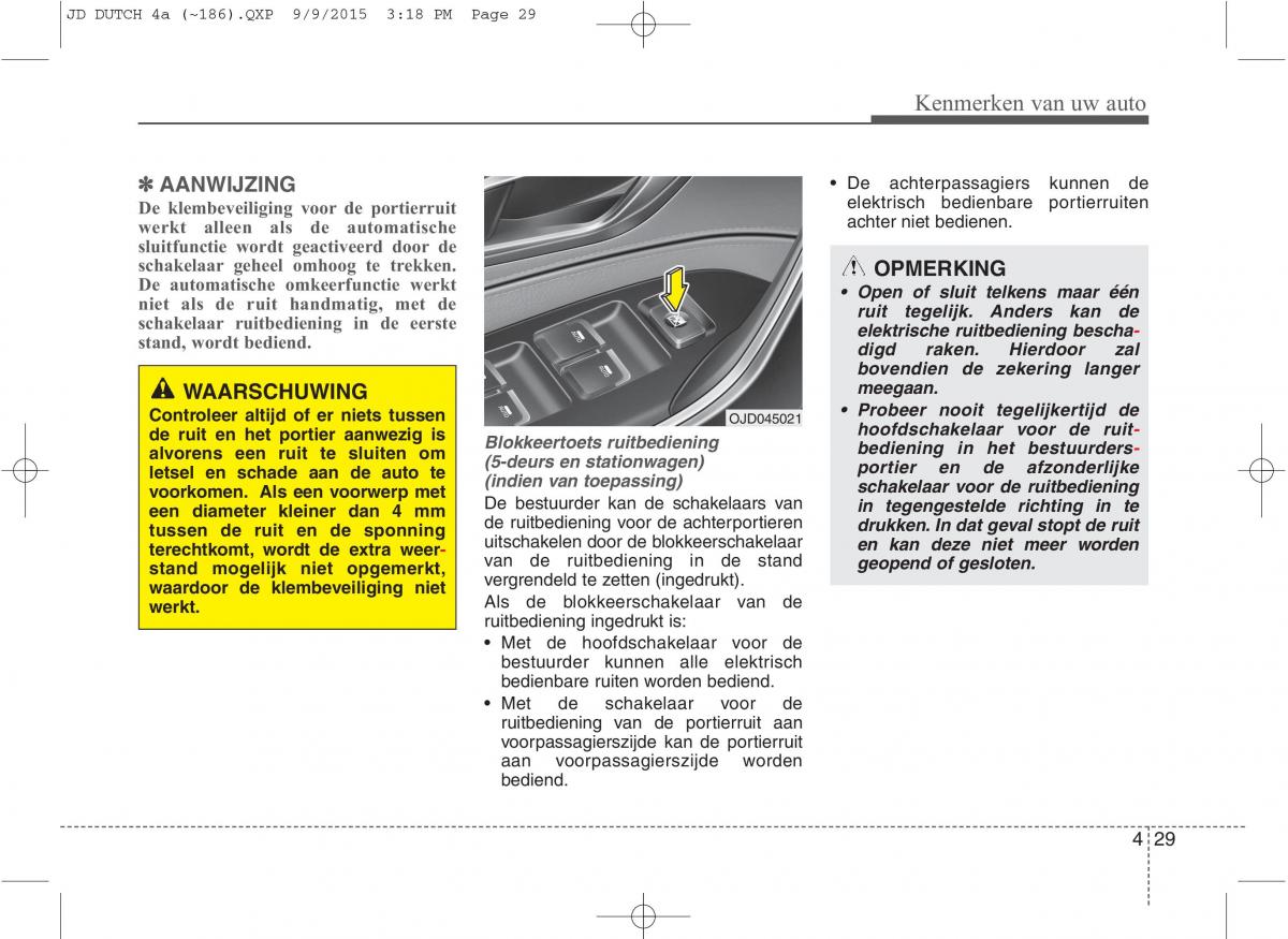 KIA Ceed II 2 handleiding / page 116