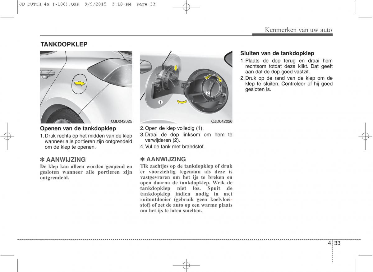 KIA Ceed II 2 handleiding / page 120