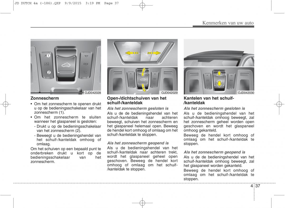 KIA Ceed II 2 handleiding / page 124