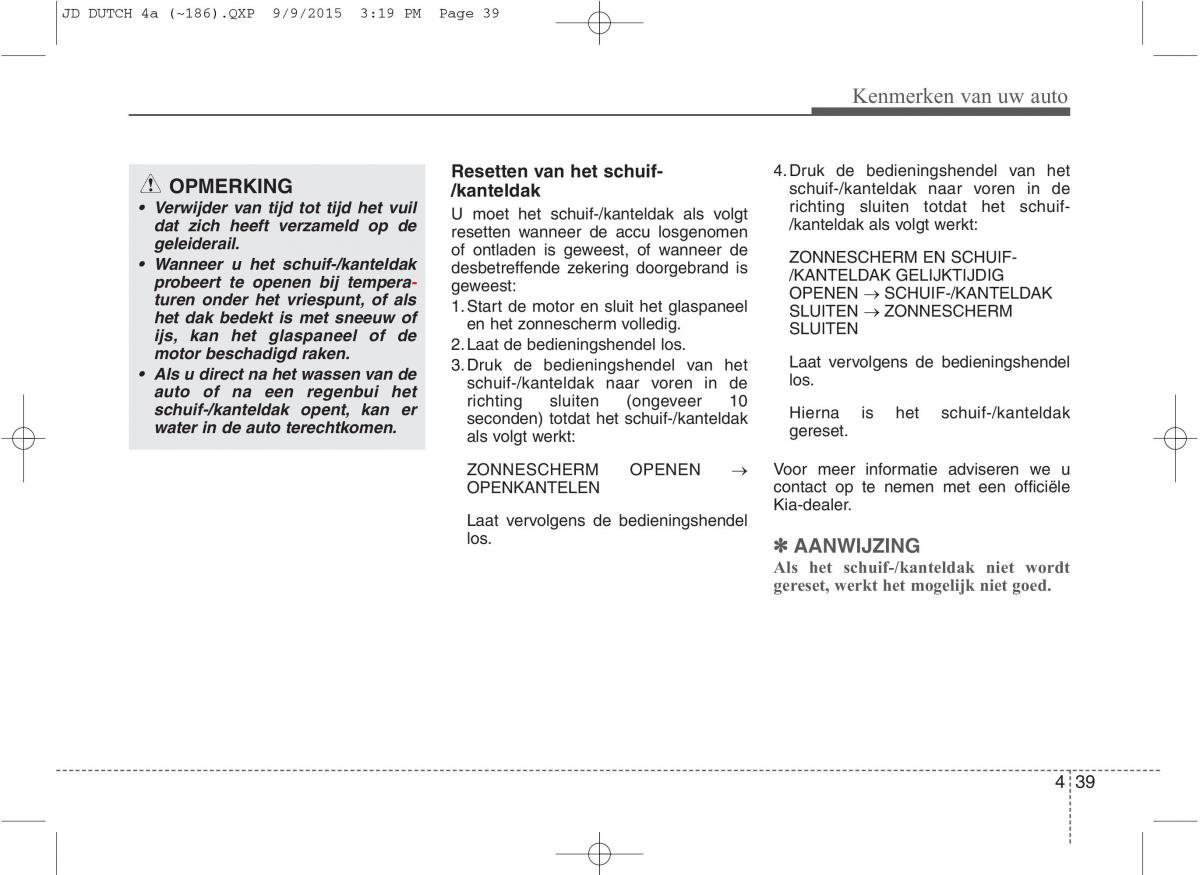 KIA Ceed II 2 handleiding / page 126