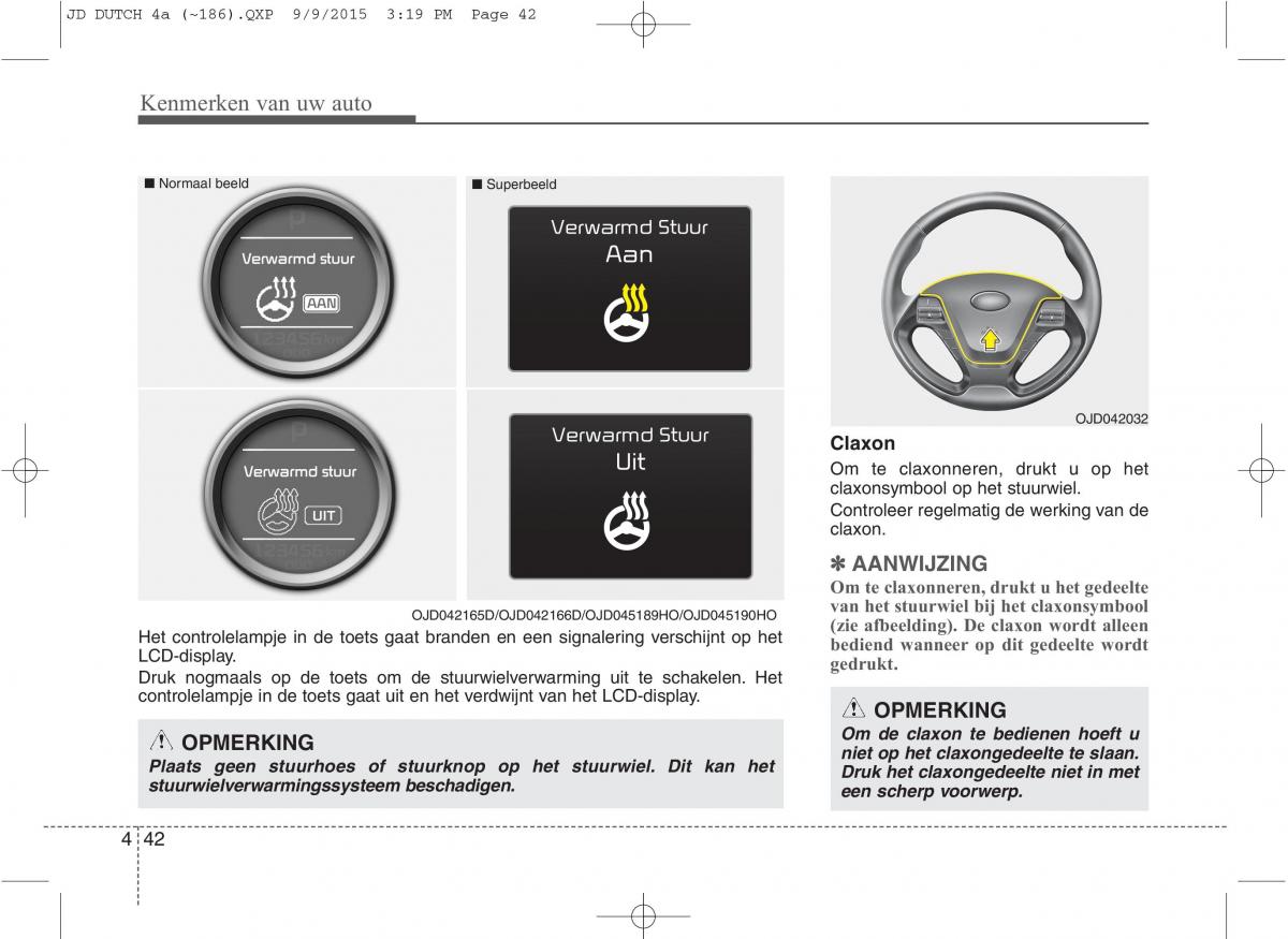 KIA Ceed II 2 handleiding / page 129