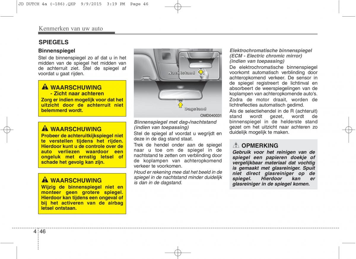 KIA Ceed II 2 handleiding / page 133