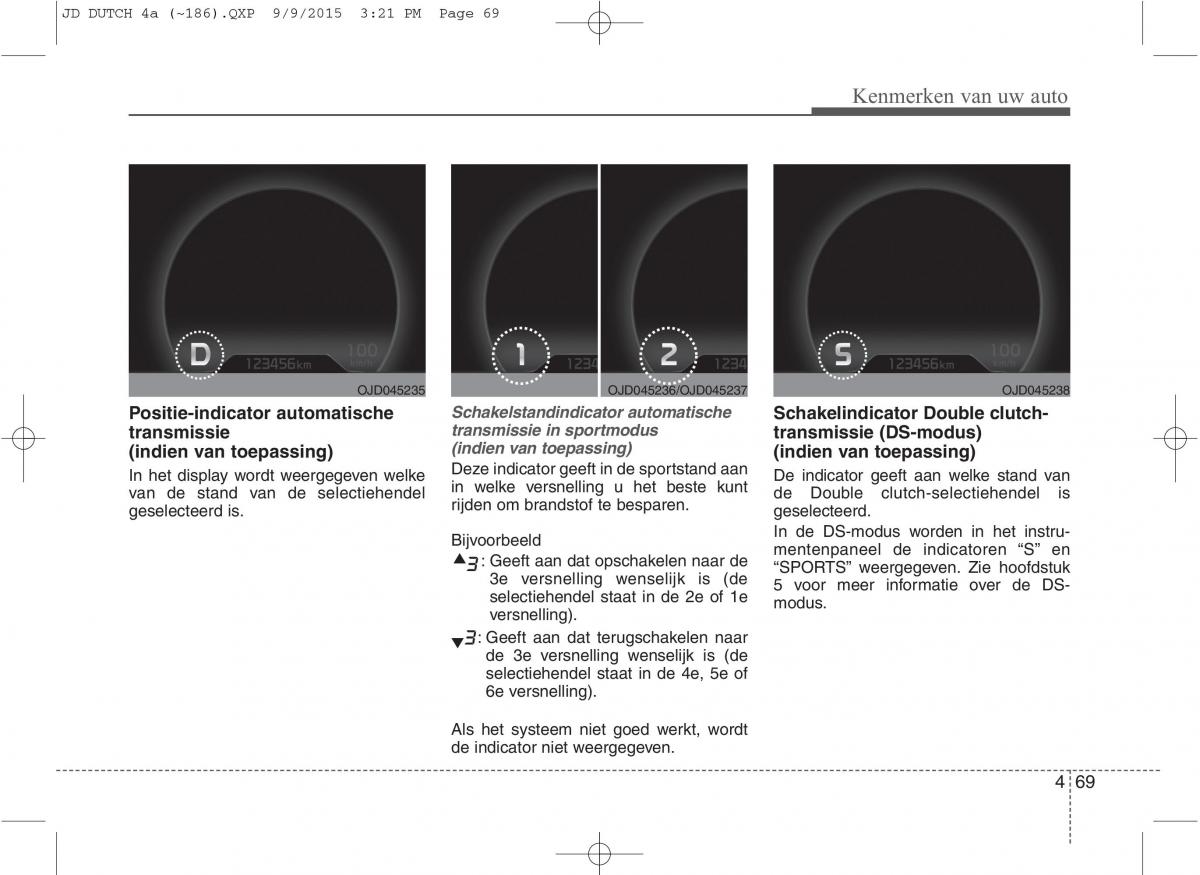 KIA Ceed II 2 handleiding / page 156