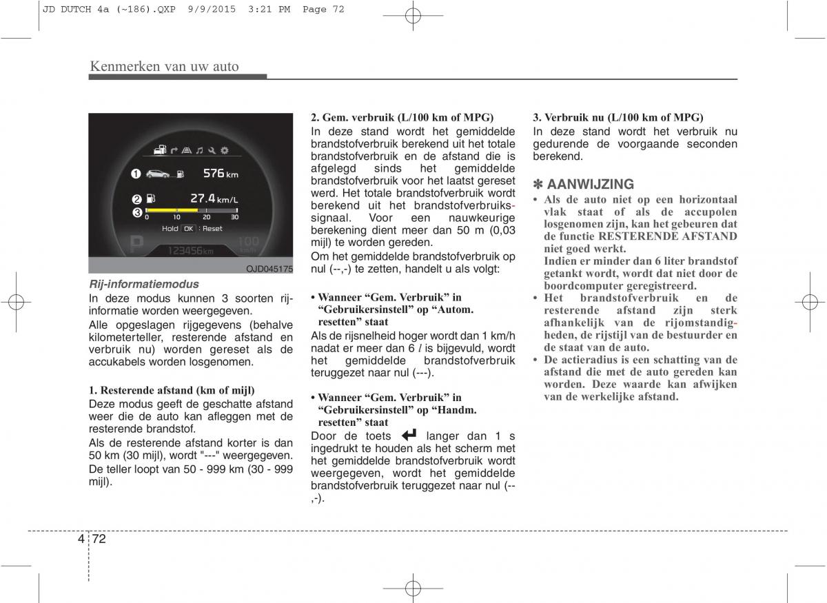 KIA Ceed II 2 handleiding / page 159