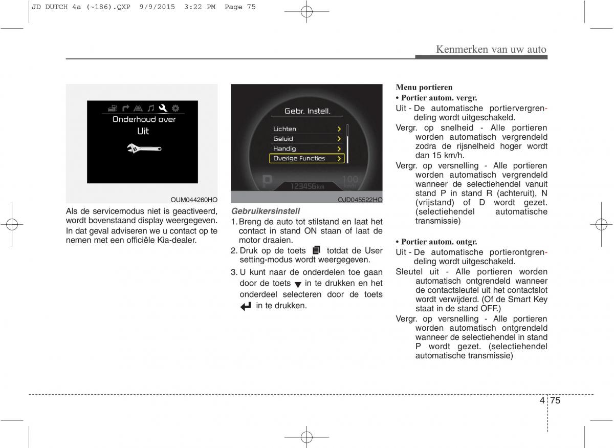 KIA Ceed II 2 handleiding / page 162