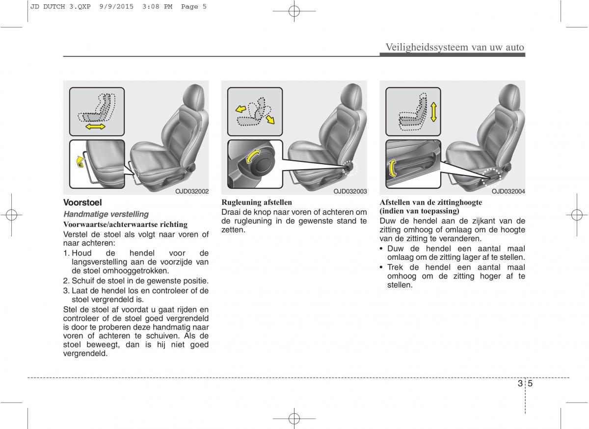 KIA Ceed II 2 handleiding / page 22