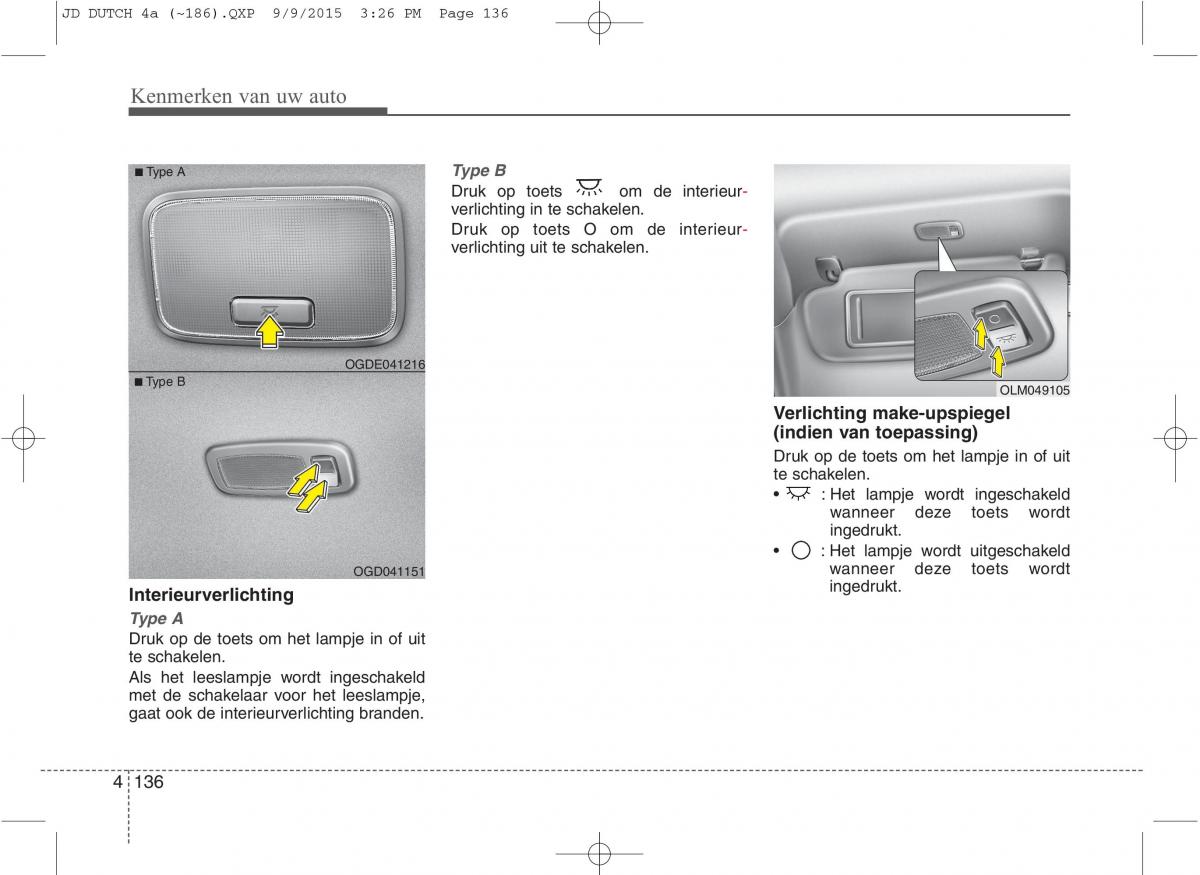 KIA Ceed II 2 handleiding / page 223