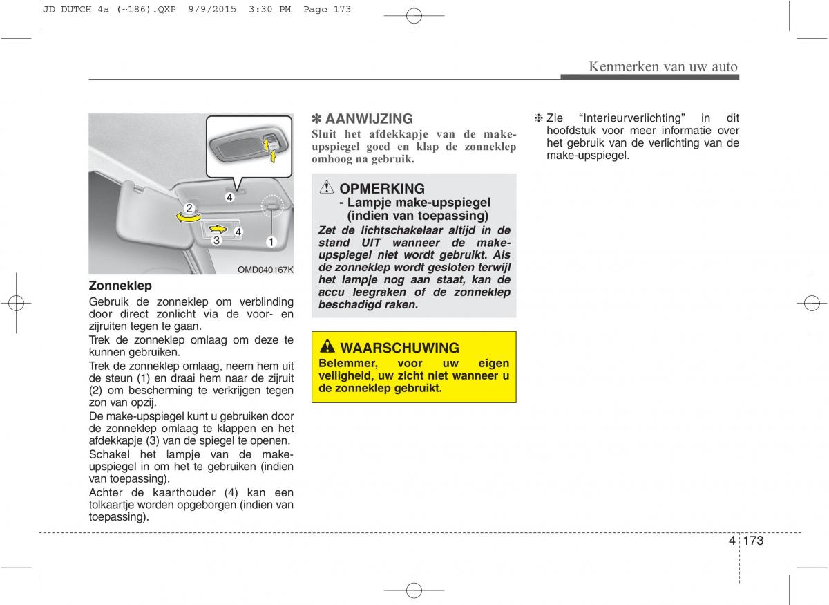 KIA Ceed II 2 handleiding / page 260