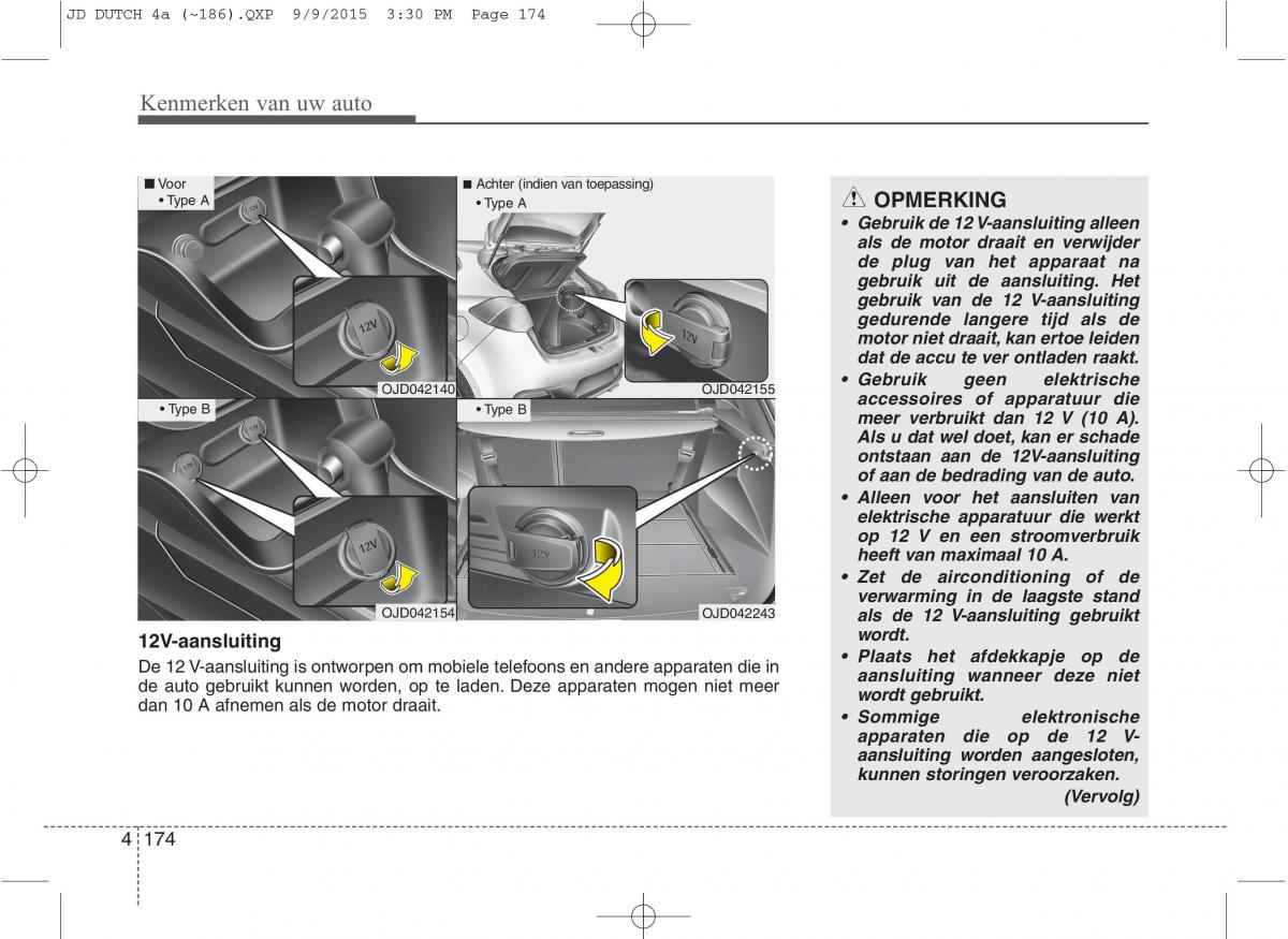 KIA Ceed II 2 handleiding / page 261