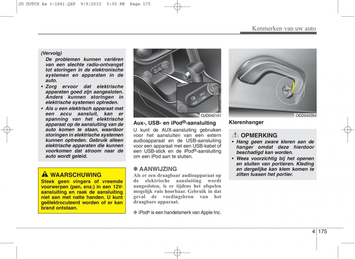 KIA Ceed II 2 handleiding / page 262