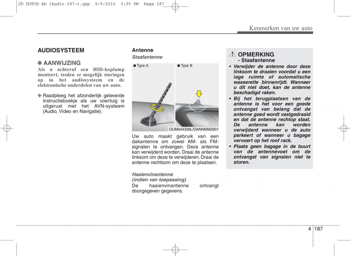 KIA Ceed II 2 handleiding / page 274