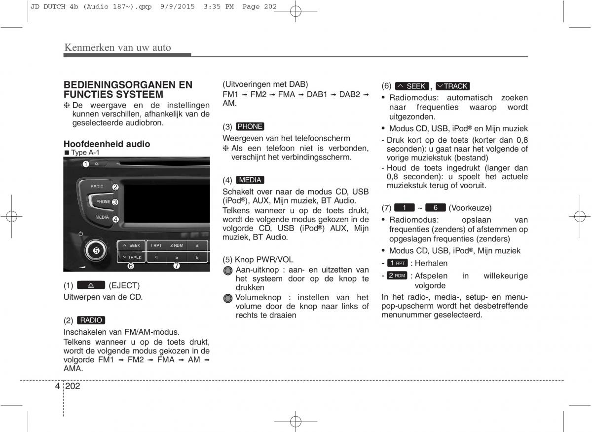 KIA Ceed II 2 handleiding / page 289