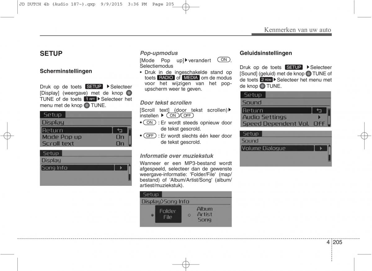 KIA Ceed II 2 handleiding / page 292