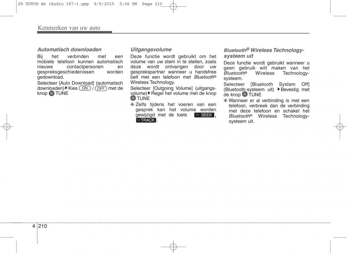 KIA Ceed II 2 handleiding / page 297