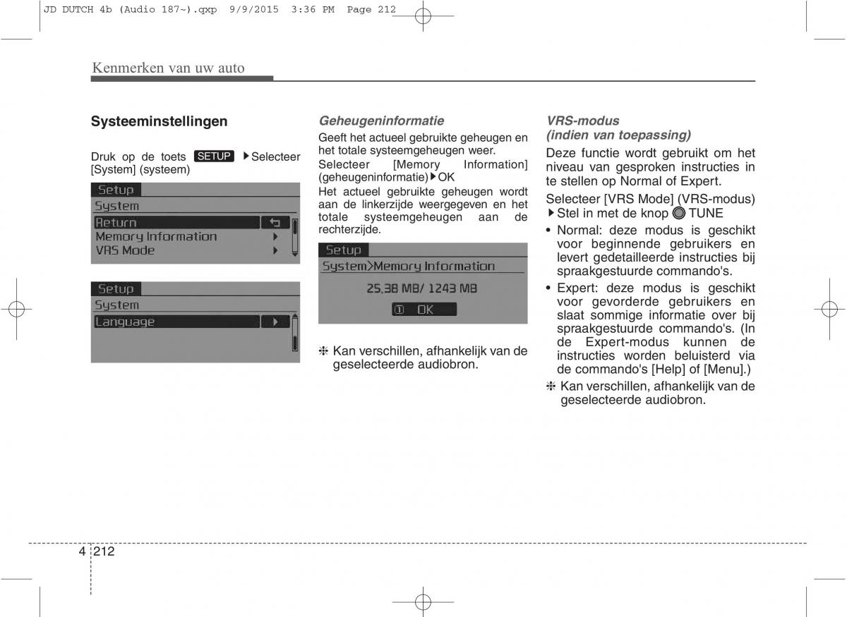 KIA Ceed II 2 handleiding / page 299