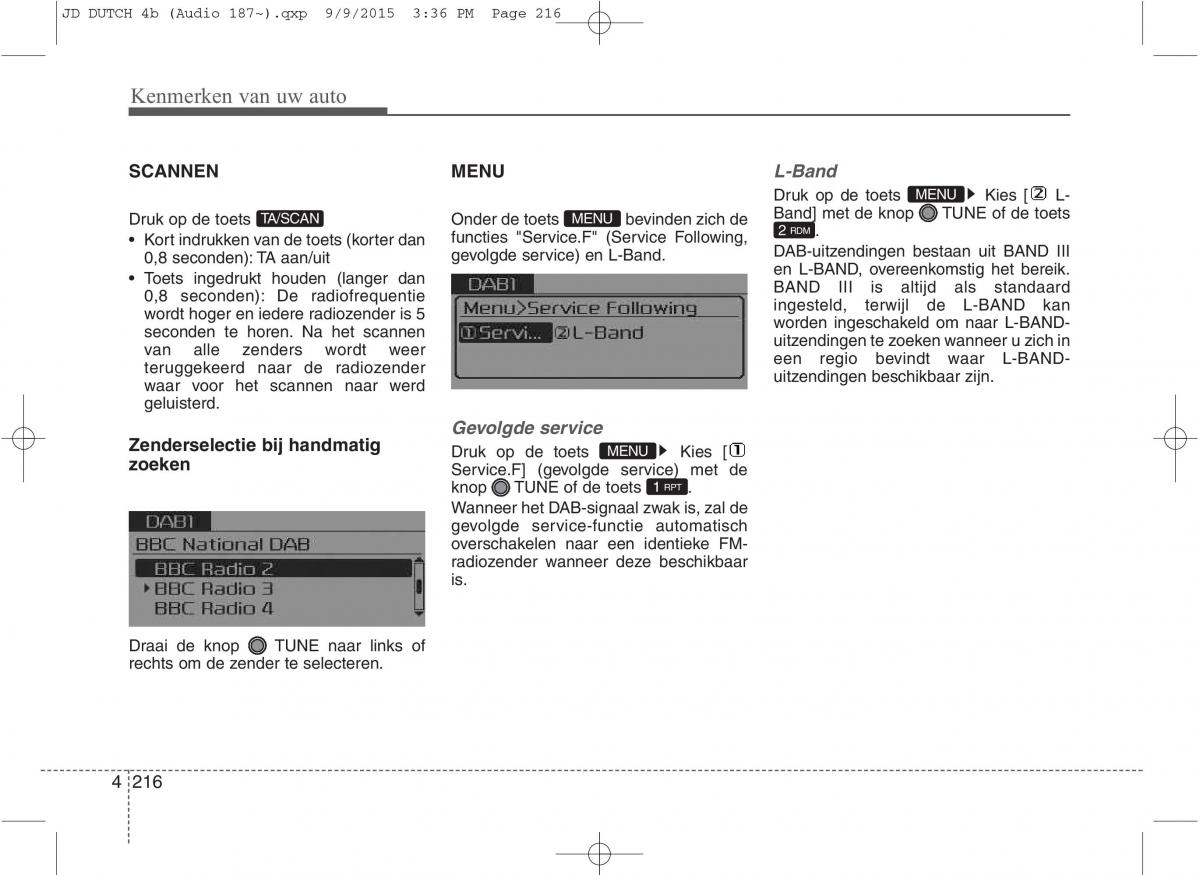 KIA Ceed II 2 handleiding / page 303