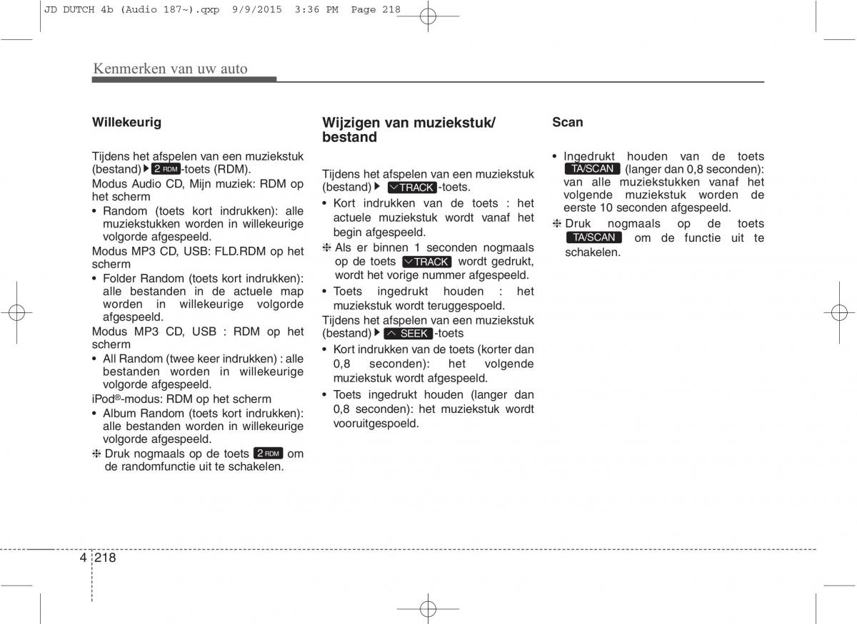 KIA Ceed II 2 handleiding / page 305