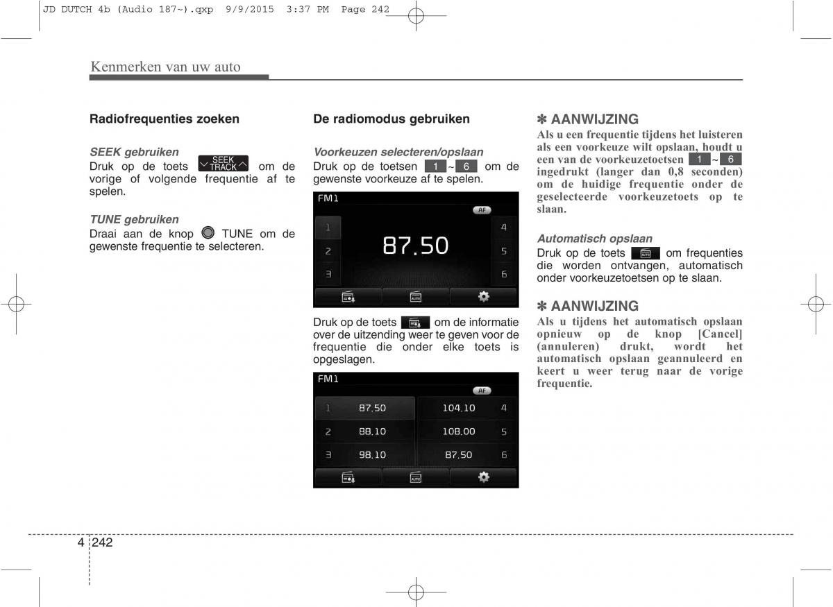 KIA Ceed II 2 handleiding / page 329