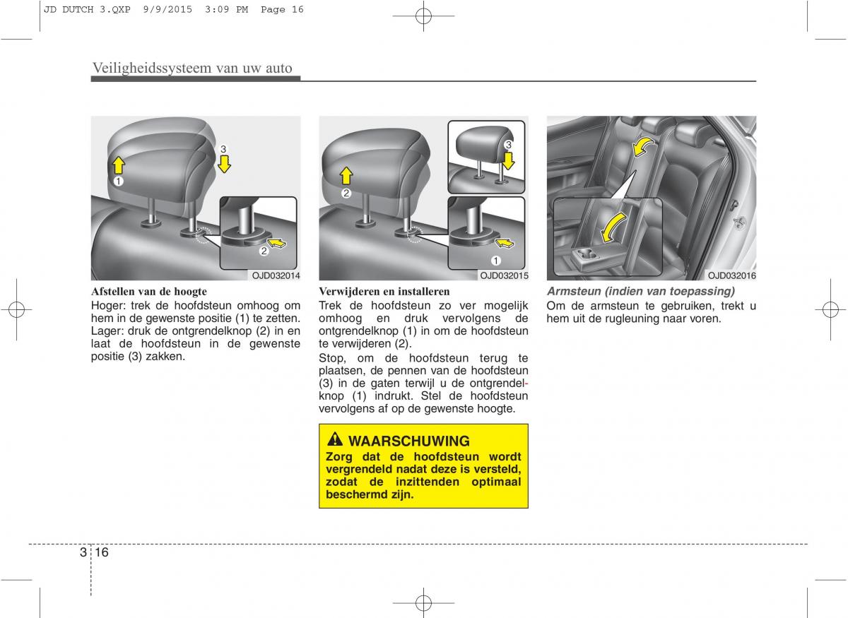 KIA Ceed II 2 handleiding / page 33