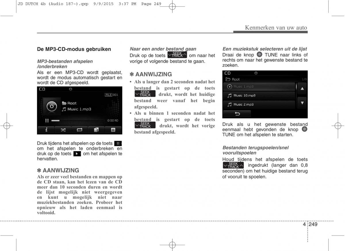 KIA Ceed II 2 handleiding / page 336