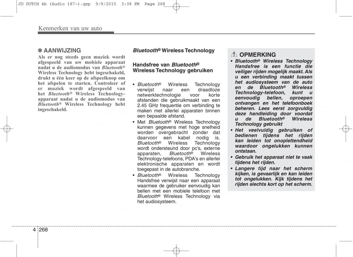 KIA Ceed II 2 handleiding / page 355