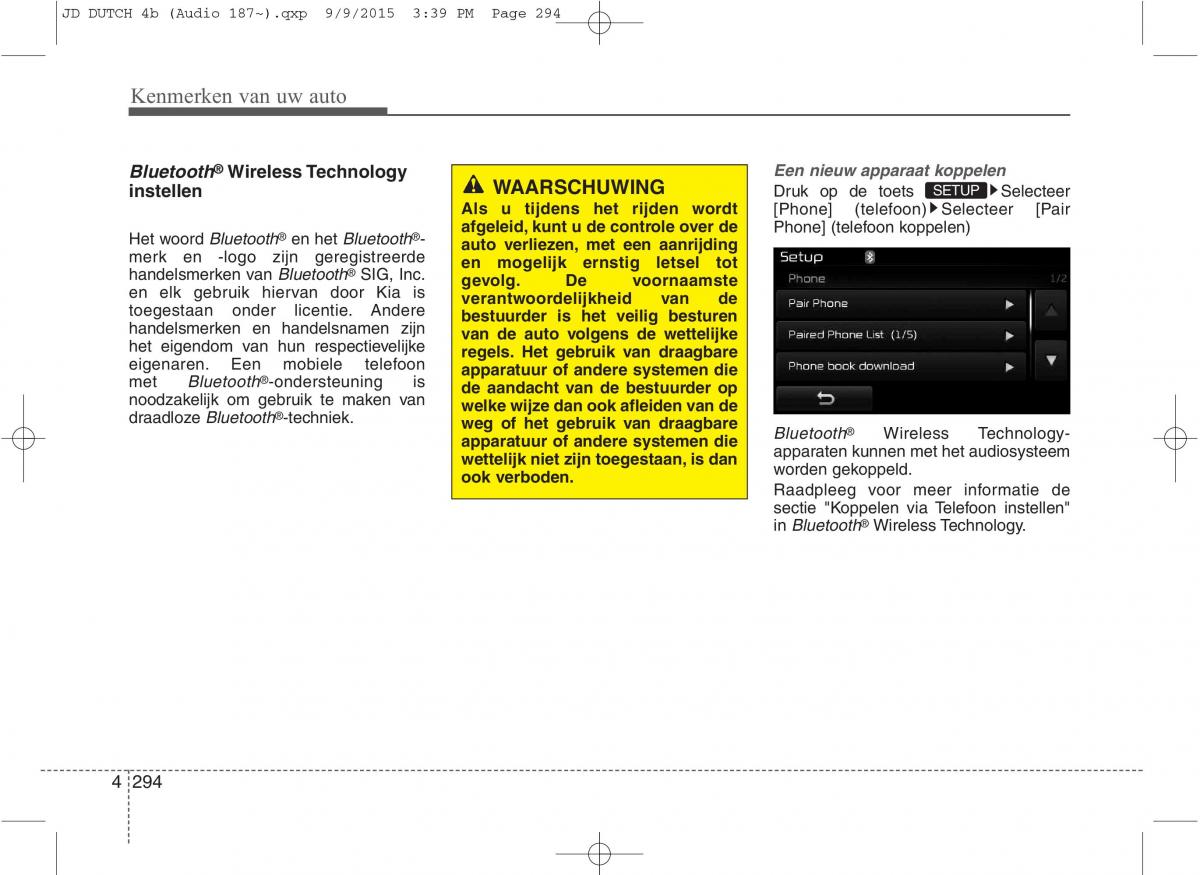 KIA Ceed II 2 handleiding / page 381