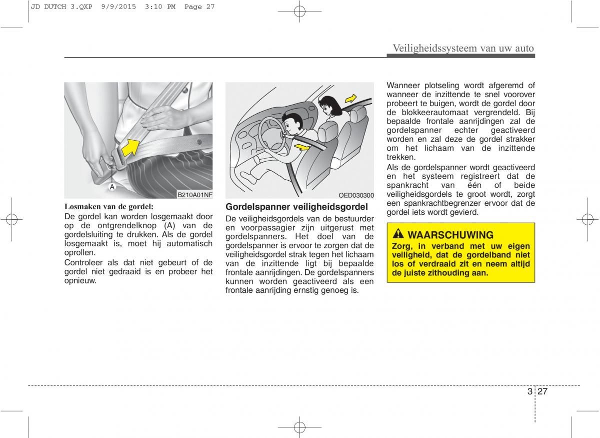 KIA Ceed II 2 handleiding / page 44