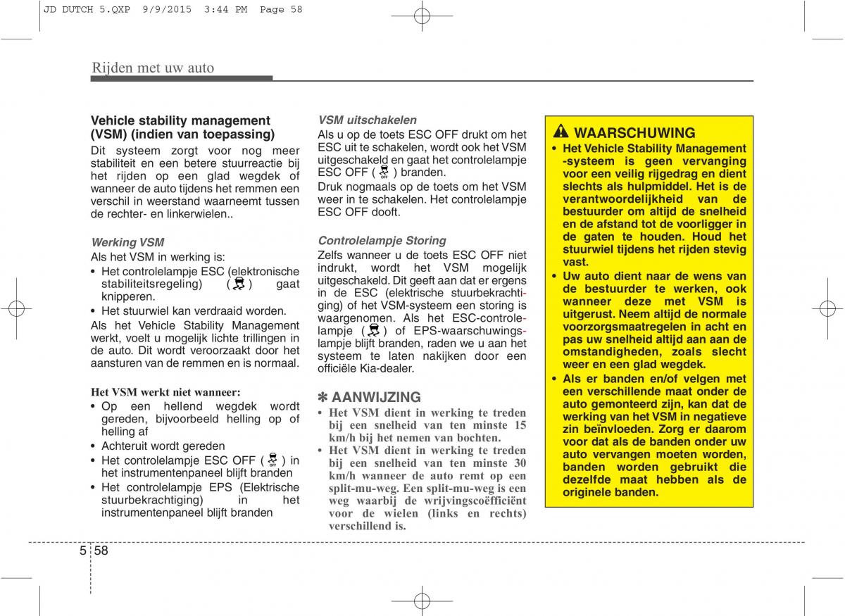 KIA Ceed II 2 handleiding / page 445