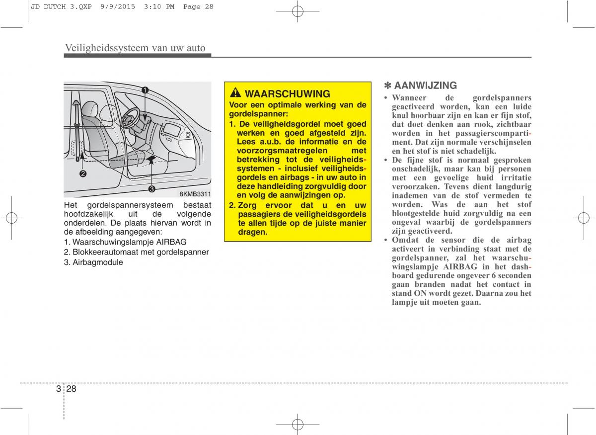 KIA Ceed II 2 handleiding / page 45