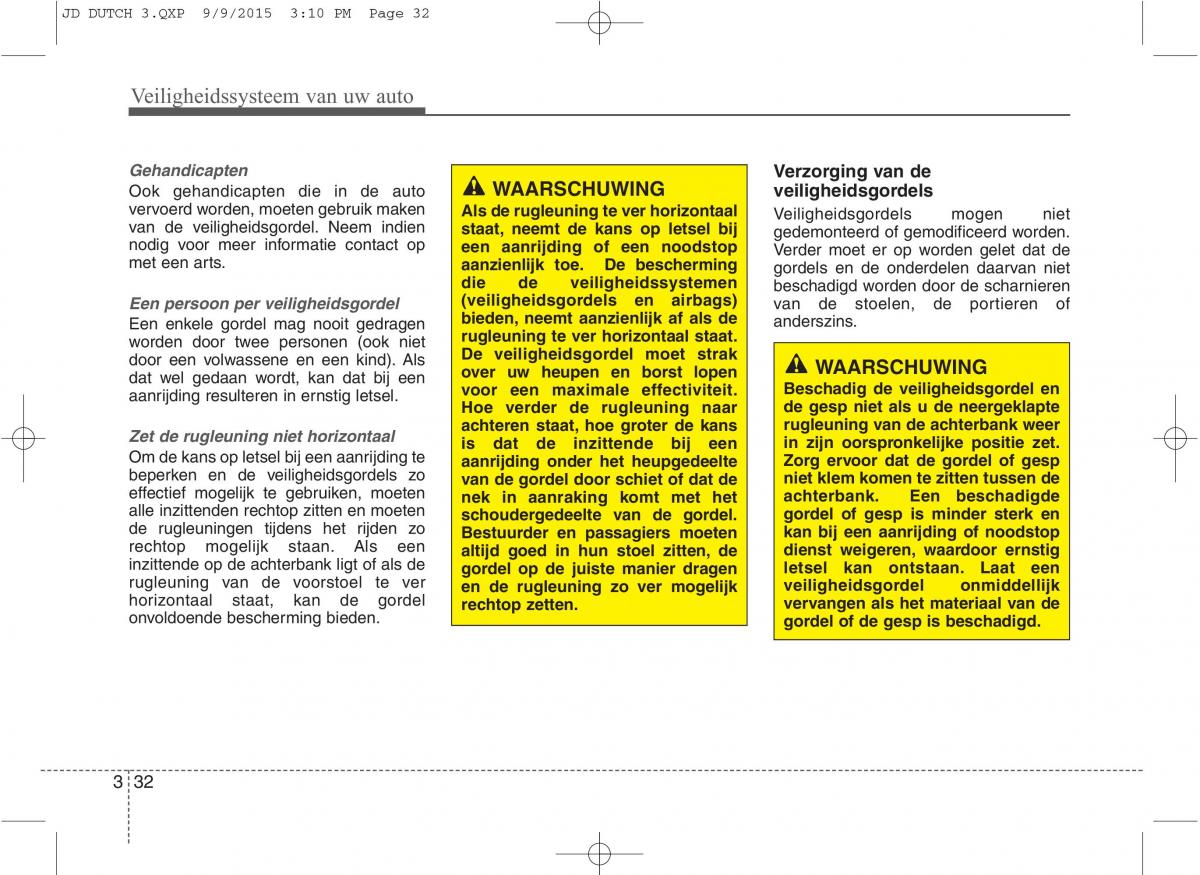 KIA Ceed II 2 handleiding / page 49