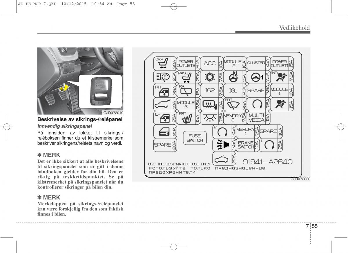 KIA Ceed II 2 bruksanvisningen / page 558