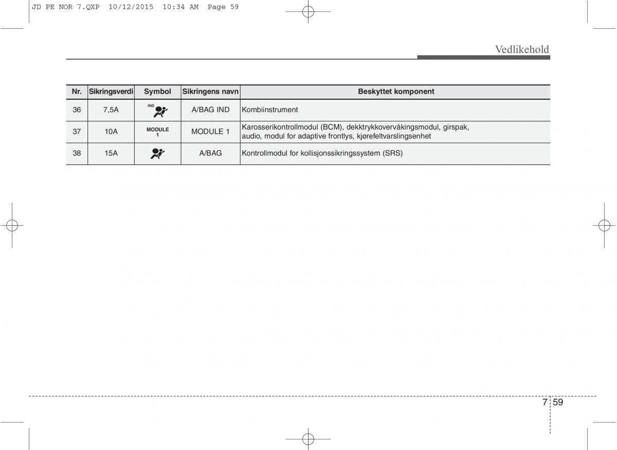 KIA Ceed II 2 bruksanvisningen / page 562