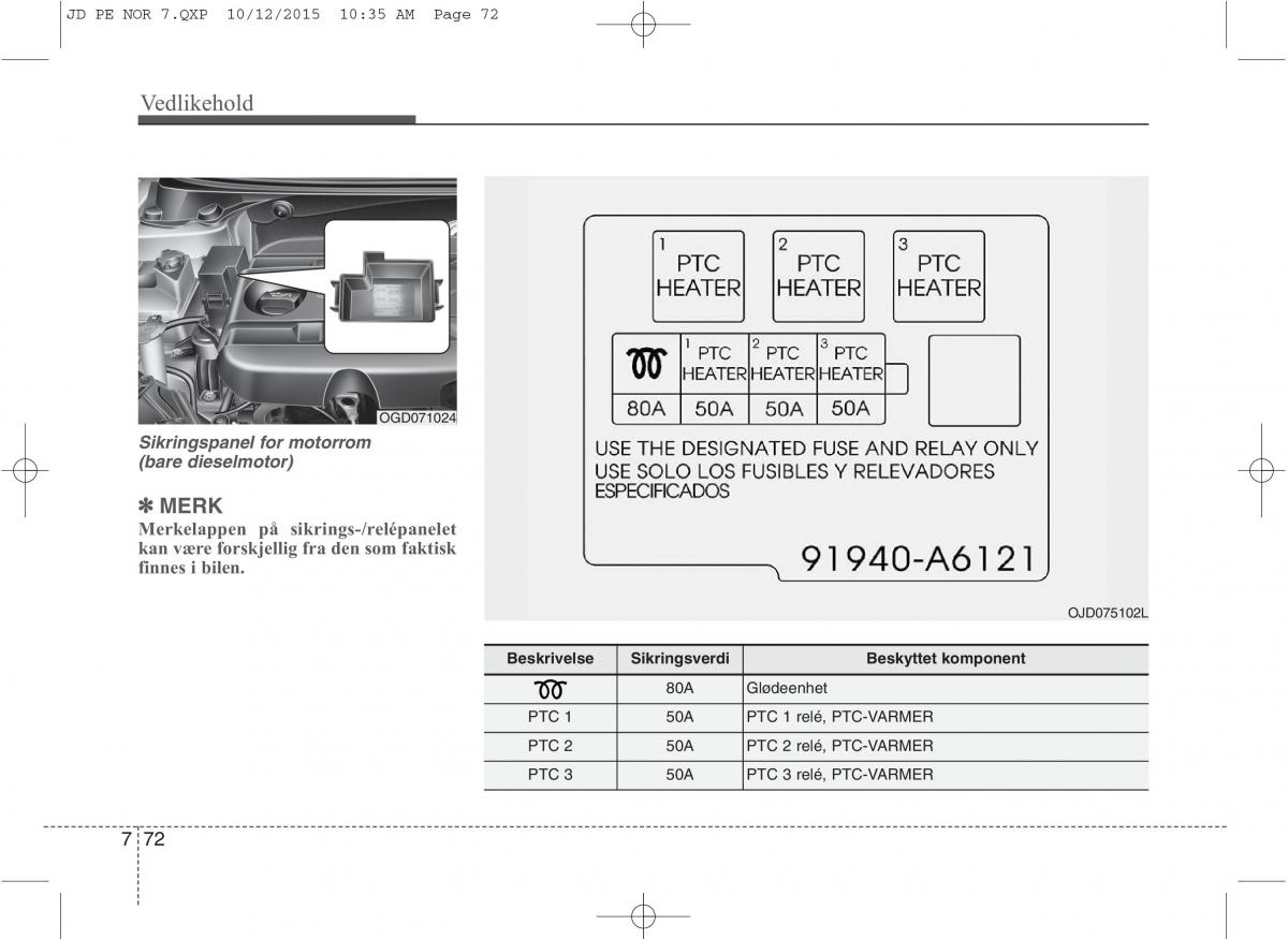 KIA Ceed II 2 bruksanvisningen / page 575